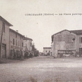 69-Corcelles-en-Beauj-place-publique-1920